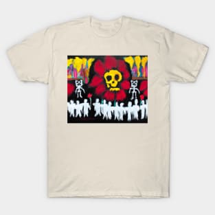 DAY OF THE DEAD SKULL5 T-Shirt